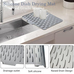 Silicone Dish Drying Mat for Kitchen